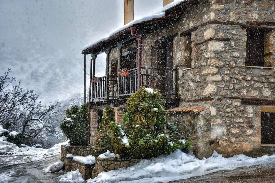 Paliokastro Guesthouse Kato Sinikia Trikalon Esterno foto